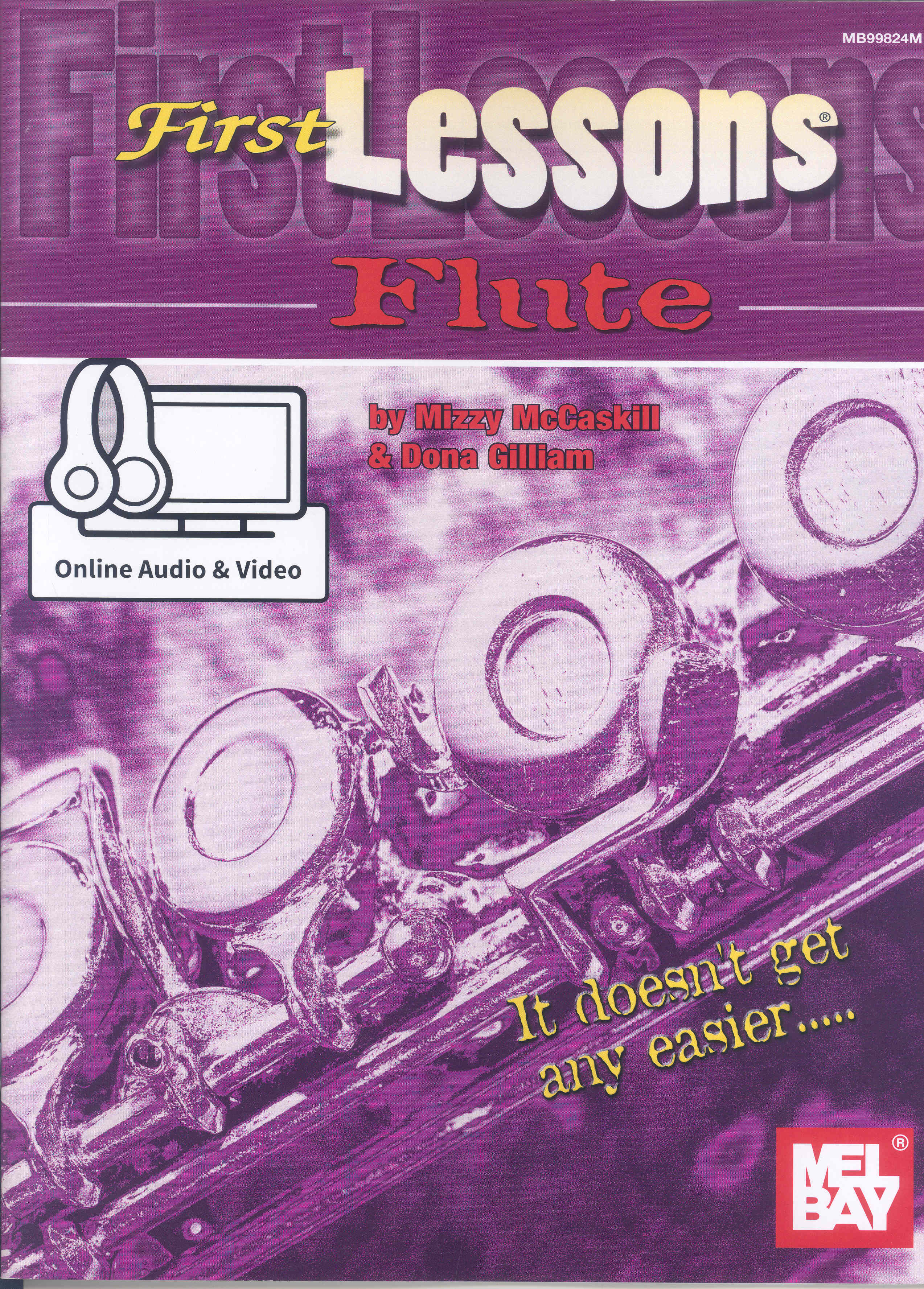 First Lessons Flute Mccaskill + Online Sheet Music Songbook