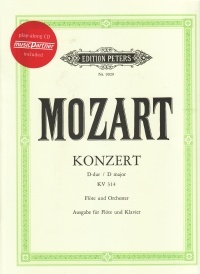 Mozart Concerto No 2 D K314 Book&cd Music Partner Sheet Music Songbook