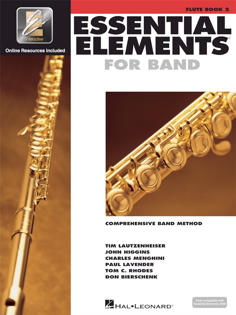 Essential Elements 2000 Book 2 Flute Bk & Online Sheet Music Songbook