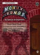 Movie Songs By Special Arrangement Fl Ob Gtr & Cd Sheet Music Songbook