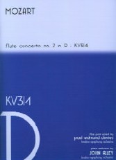 Mozart Concerto K314 No 2 D Edmund-davies/alley Sheet Music Songbook