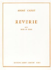 Caplet Reverie Flute Sheet Music Songbook
