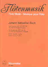 Bach Sonatas Vol 2 Kirchner Flute & Piano Sheet Music Songbook