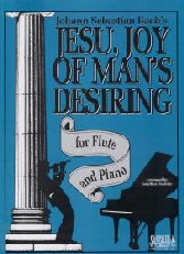 Bach Jesu Joy Of Mans Desiring Flute & Piano Sheet Music Songbook