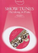 Guest Spot Show Tunes Flute Book & Cd Sheet Music Songbook
