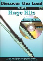 Discover The Lead Huge Hits Flute Book & Cd Sheet Music Songbook
