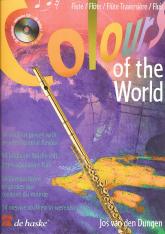 Colours Of The World Flute Dungen Book & Cd Sheet Music Songbook
