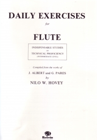 Daily Exercises For Flute Hovey Sheet Music Songbook