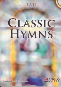 Classic Hymns Flute Sparke Book & Cd Sheet Music Songbook