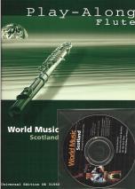 World Music Scotland Play-along Flute Book & Cd Sheet Music Songbook