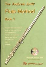 Andrew Scott Flute Method Book 1 + 2 Cds Sheet Music Songbook