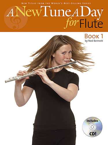 New Tune A Day Flute Book & Cd Sheet Music Songbook