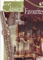 Classical Favourites For Flute Book & Cd Sheet Music Songbook