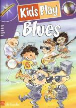 Kids Play Blues Flute Book & Cd Sheet Music Songbook