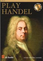 Handel Play Handel Flute Book & Cd Sheet Music Songbook