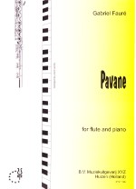 Faure Pavane For Flute & Piano (gently) Sheet Music Songbook