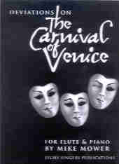 Mower Deviations On The Carnival Of Venice Fl & Pf Sheet Music Songbook