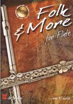 Folk & More Flute Michailov Book & Cd Sheet Music Songbook