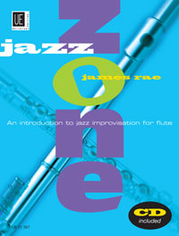 Jazz Zone Jazz Improvisation Flute Rae Book Cd Sheet Music Songbook