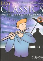Easy Classics For The Young Flute Player Book & Cd Sheet Music Songbook