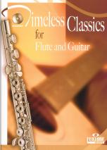 Timeless Classics Flute & Guitar Book & Cd Sheet Music Songbook