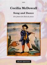Mcdowall Song & Dance Flute & Piano Sheet Music Songbook