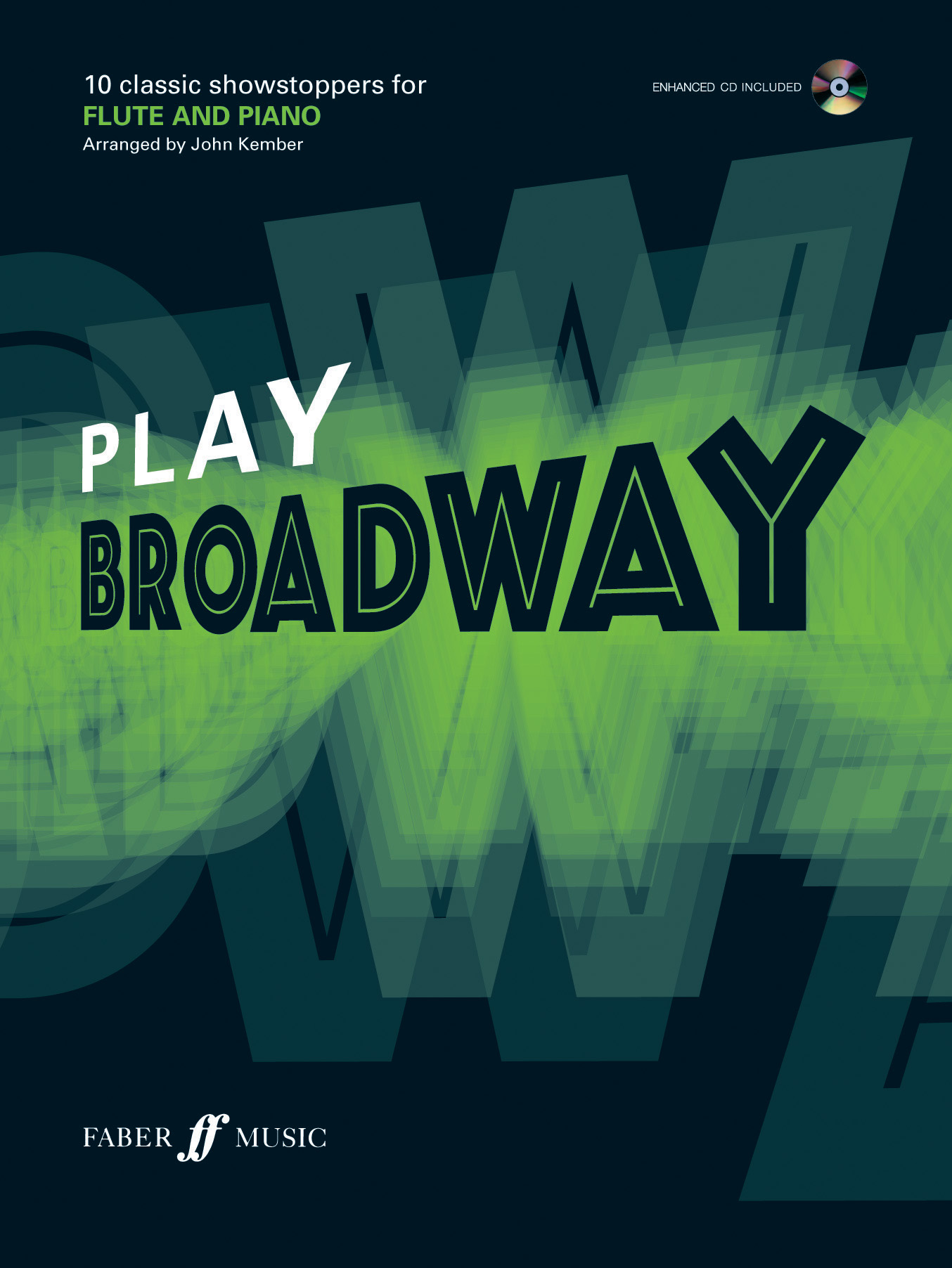 Play Broadway Flute Book & Cd Sheet Music Songbook