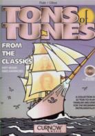 Tons Of Tunes From The Classics Flute/oboe Bk & Cd Sheet Music Songbook