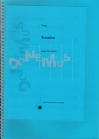 Geraedts Sonatina Flute & Piano Sheet Music Songbook