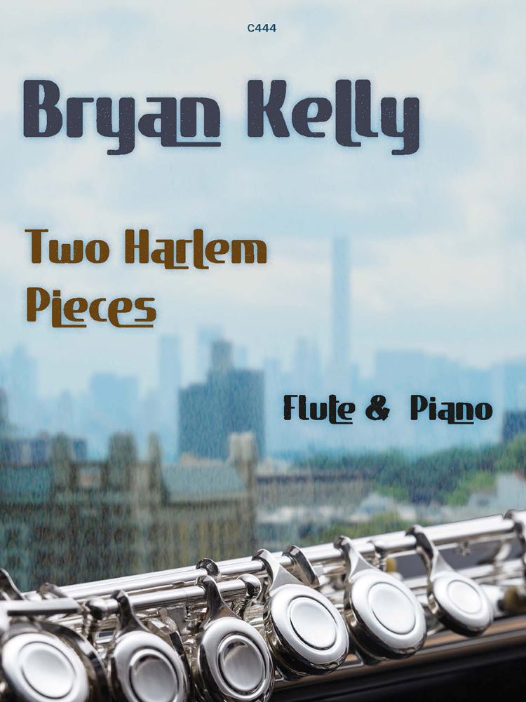 Kelly Two Harlem Pieces Flute & Piano Sheet Music Songbook