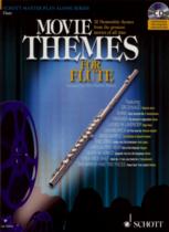 Movie Themes Flute Book & Cd Sheet Music Songbook