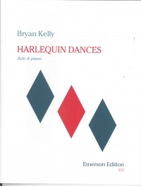 Kelly Harlequin Dances Flute & Piano Sheet Music Songbook
