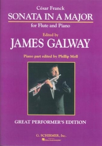 Franck Sonata Amaj Flute & Piano Galway Sheet Music Songbook