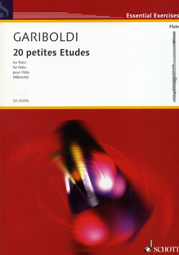 Gariboldi 20 Petites Etudes Op132 Flute Sheet Music Songbook