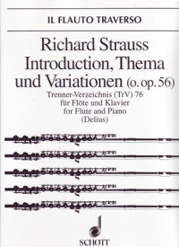 Strauss R Introduction Thema & Variationen Op56 Sheet Music Songbook