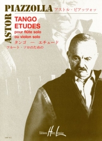 Piazzolla Tango Etudes Flute (or Violin) Solo Sheet Music Songbook