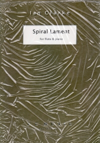 Clarke Spiral Lament Flute & Piano Sheet Music Songbook