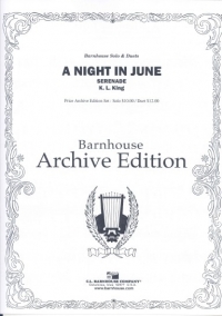 King Night In June Flute Sheet Music Songbook