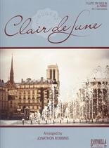 Debussy Clair De Lune Flute Or Violin & Piano Sheet Music Songbook