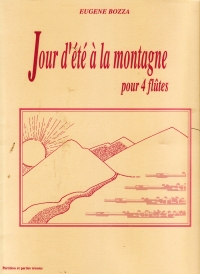 Bozza Jour Dete A La Montagne 4 Flutes Sheet Music Songbook