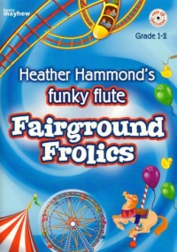 Funky Flute Fairground Frolics Hammond Book & Cd Sheet Music Songbook