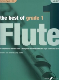 Best Of Grade 1 Flute Adams Book & Cd Sheet Music Songbook
