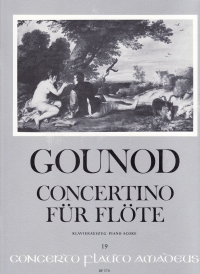 Gounod Concertino Flute & Piano Sheet Music Songbook