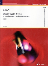 Graf Study With Style Flute Sheet Music Songbook