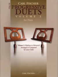 Progressive Duets Vol 2 Flute Clark Sheet Music Songbook