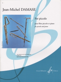Damase For Piccolo Beaumadier Piccolo & Piano Sheet Music Songbook