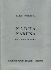 Fukushima Kadha Karuna Flute & Piano Sheet Music Songbook