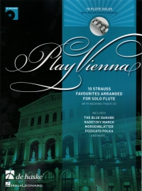 Play Vienna Flute Book & Cd Sheet Music Songbook