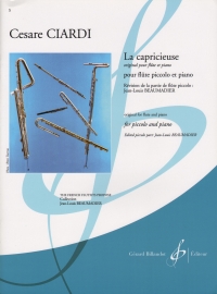 Ciardi La Capricieuse Piccolo & Piano Sheet Music Songbook