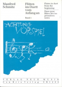 Schmitz Flutes In Duet From The Beginning Book 1 Sheet Music Songbook